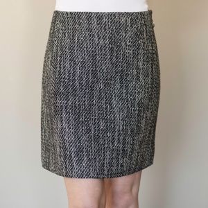 Sonia Rykiel Grey/Black Tweed Skirt